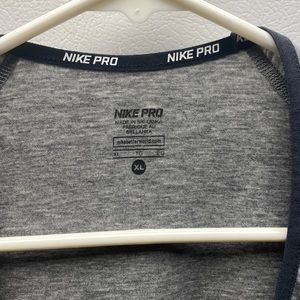 Womens Nike pro running shirt